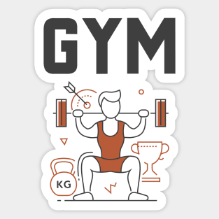 GYM Sticker